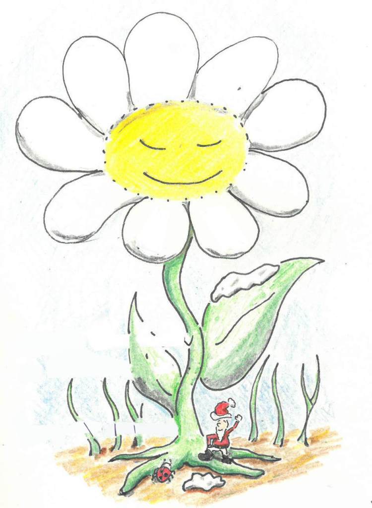 ilustracija na voščilnici