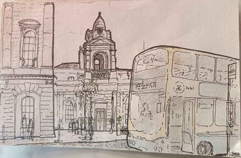 razglednica iz Dublina