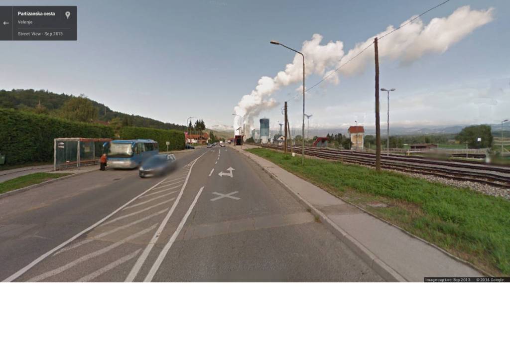 fotomontaža odstranitve klasirniških objektov v Pesju pri Velenju